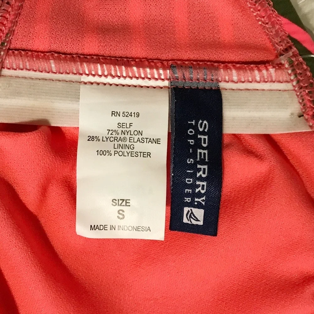 Sperry Topsider Striped Bikini Bandeau Swim top
